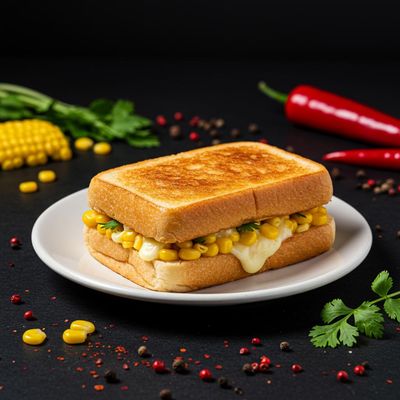 Cheese Corn Sandwich (1 Piece)
